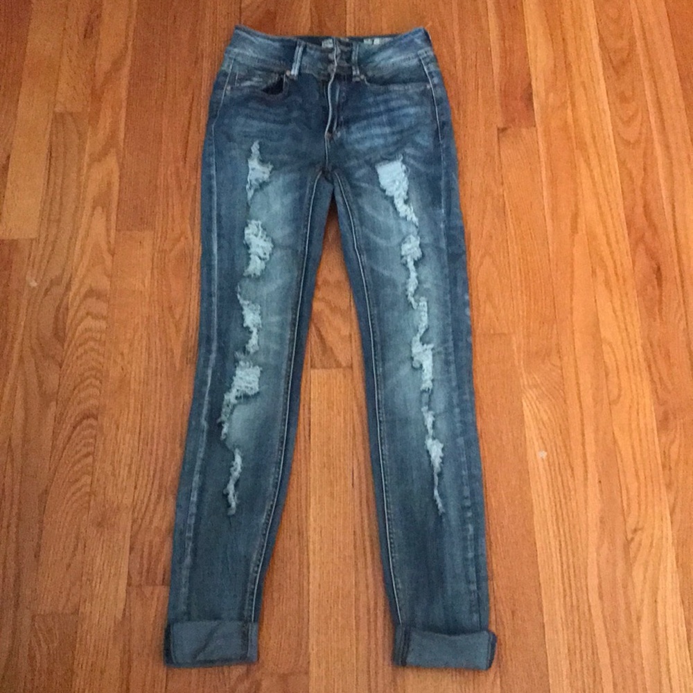 Indigo Rain Cropped Jeans